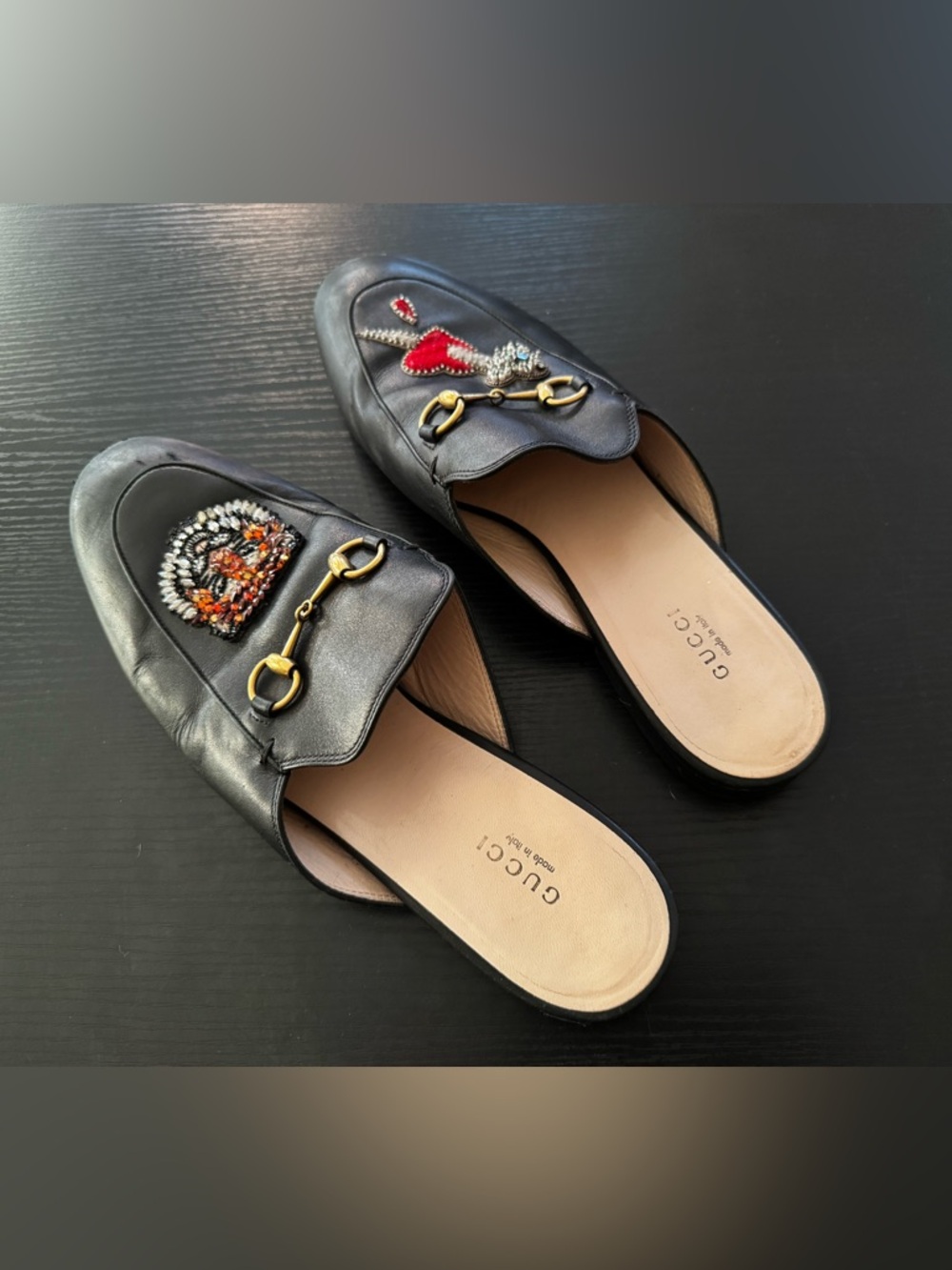 Gucci Horsebit Mules - Picture 4 of 5